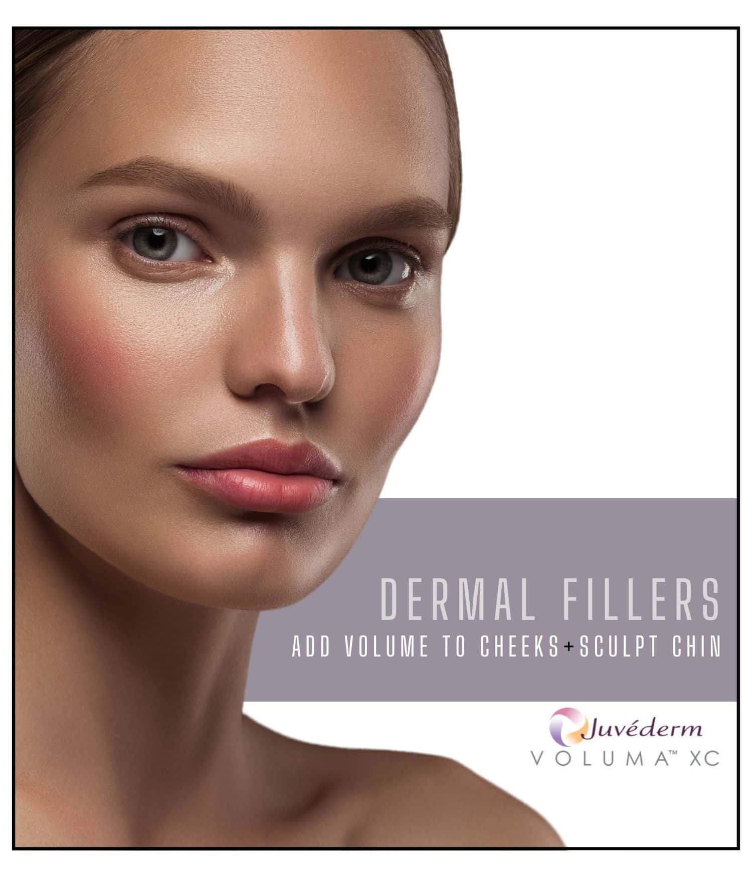 woman with plumped lips from juvederm dermal fillers at health first medical.