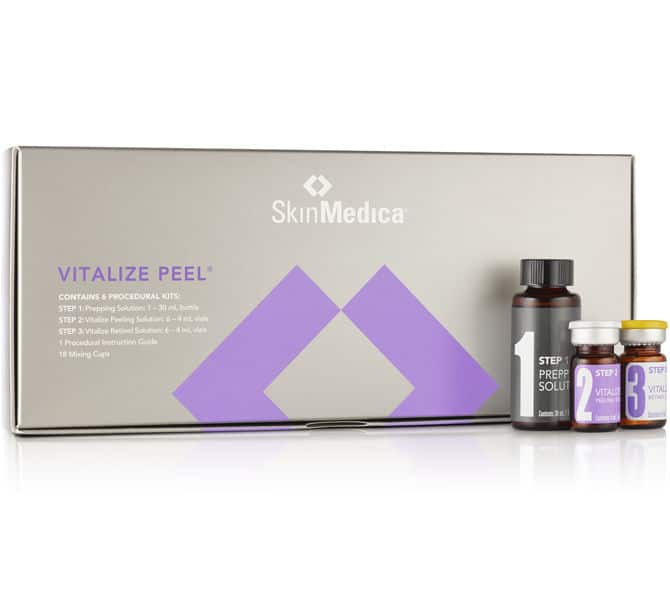 Skin Medica Vitalize Chemical Peel set.
