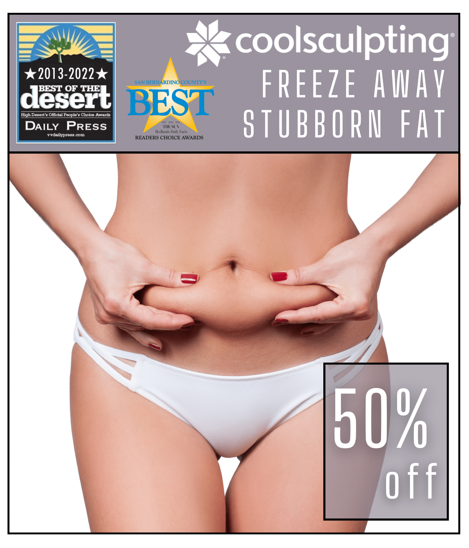 CoolSculpting Elite, 50% Off Packages